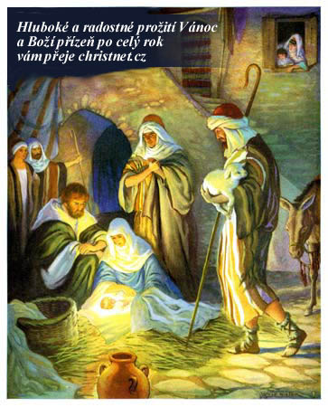 Vánoční přání od ChristNet.eu